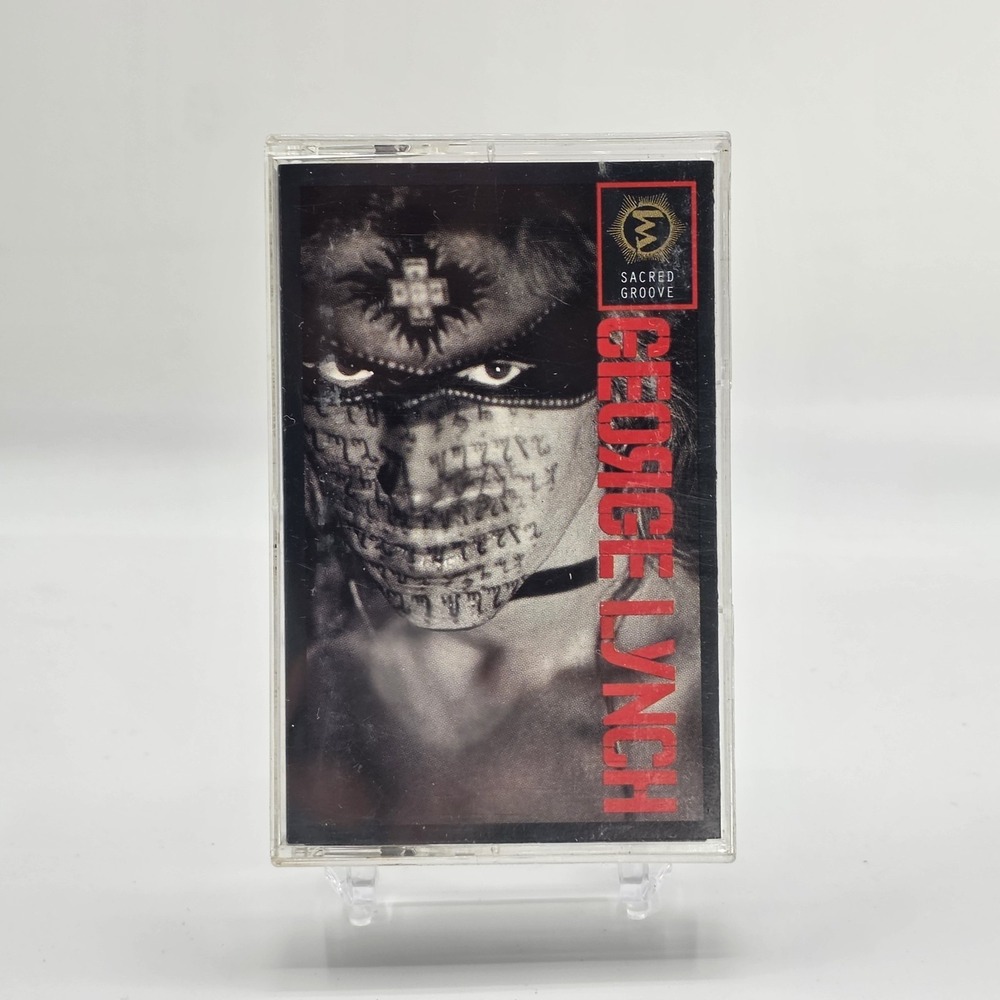 George‎ Lynch Sacred Groove Cassette Tape Rock Elektra Original Press 1993